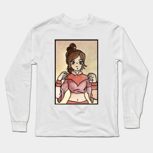 The Last Paintbender: Ty Lee Avatar Watercolour Long Sleeve T-Shirt